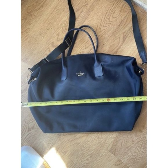 Kate Spade Extra Large Navy Nylon Weekendtravel Bag - Picture 6 of 12